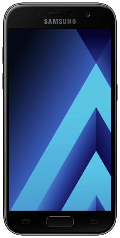 Sim Free Samsung A3 2017 Mobile Phone - Black.